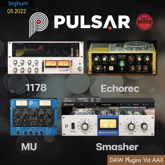 ภาพหน้าปกสินค้าPulsar 1178 Compressor Plugins For Mixing Master Cubase Logic จากร้าน bighum บน Shopee