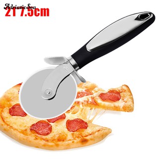 ADRIA ♥ Stainless Pizza Cutter Wheel Roller Chopper Baking Handle