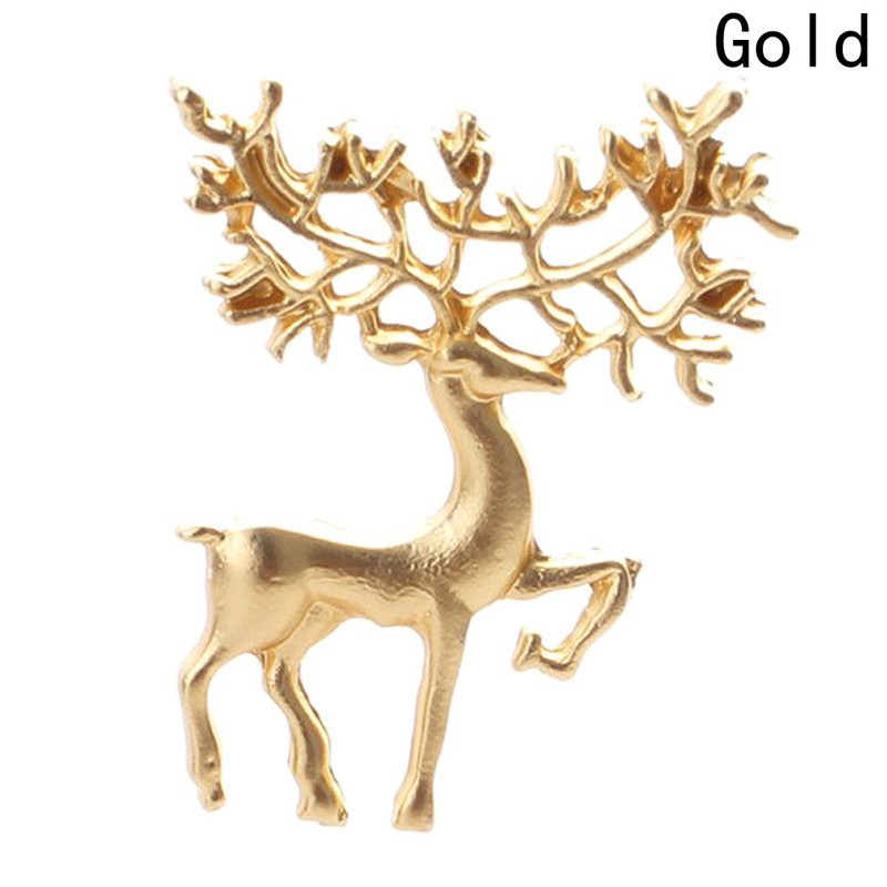 new-2018-matte-elk-brooch-retro-1pcs-art-christmas-badge