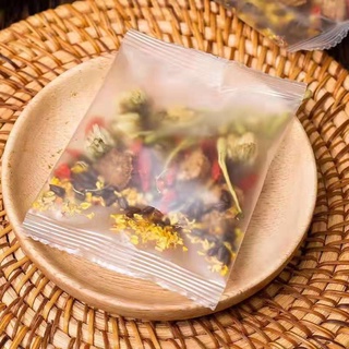 ภาพหน้าปกสินค้า金银花菊花决明子茶 ชาเก๊กฮวย พร้อมดอกไม้และสมุนไพร 5 ชนิด  แบบซอง ขนาด 10 กรัม ที่เกี่ยวข้อง