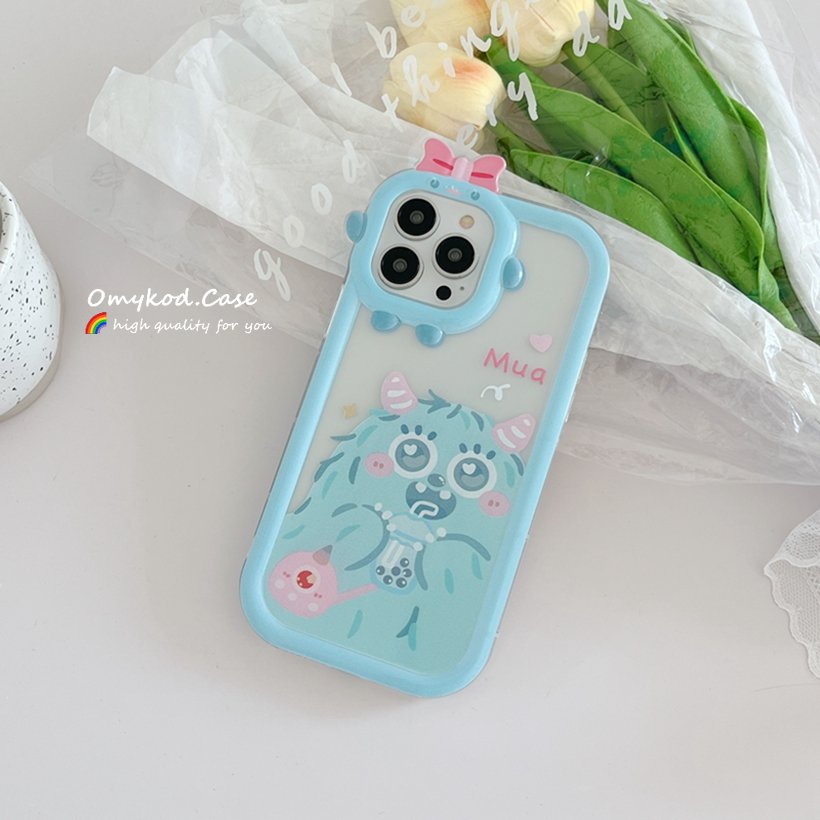 ภาพสินค้าReady Stock  OPPO A17 A16 A77 A15 A57 A74 A94 A95 A3S A12E A5 A9 Reno 6 5 Lite 7Z F19 Pro Cute Cartoon Puppy Transparent soft Omykod Drop Protection Back Cover จากร้าน omykod.th บน Shopee ภาพที่ 7