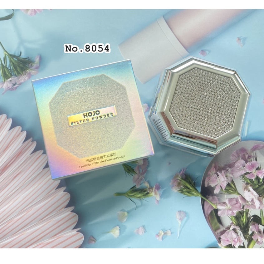 แป้งฝุ่น-เนื้อละเอียดบางเบา-8054-ใหม่-ของแท้-novo-hojo-filter-powder-1-ตลับ-4-สี