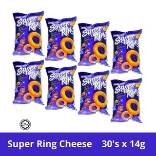 Supering cheese ขนม ซุปเปอร์ริง ชิส ขนาด14g ×30 ห่อ🗨เรทหลายลังทักแชตชอปปี้🗨