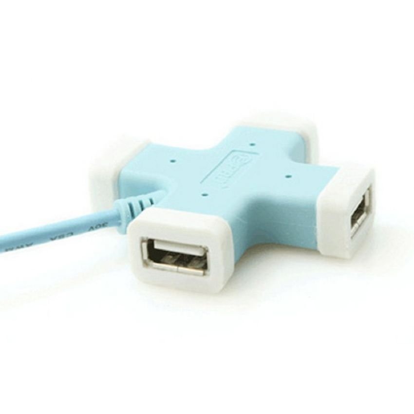 ภาพหน้าปกสินค้าOKER HUB USB 2.0 4 Port H-365 (Blue) 31