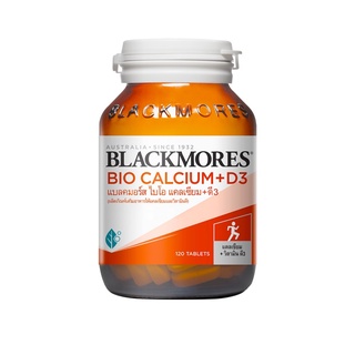 Blackmores Bio Calcium+D3 แบลคมอร์ส ไบโอ แคลเซียม+ดี3 แคลเซียมและวิตามินดี 60 เม็ด มีส่วนช่วยสร้างกระดูกและฟันที่แข็งแรง