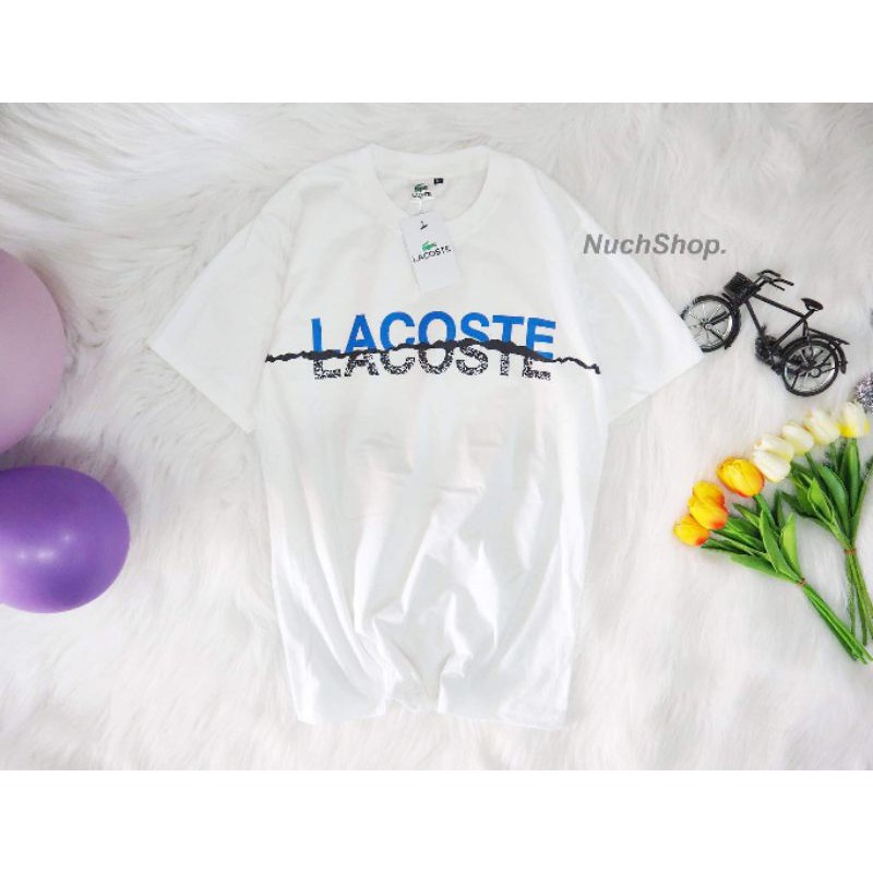 เสื้อยืด-lacosteลายคลื่น