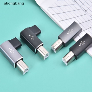 [abongbang] อะแดปเตอร์แปลง USB Type C ตัวเมีย เป็น USB B ตัวผู้ สําหรับเครื่องพิมพ์สแกนเนอร์ USB C Data