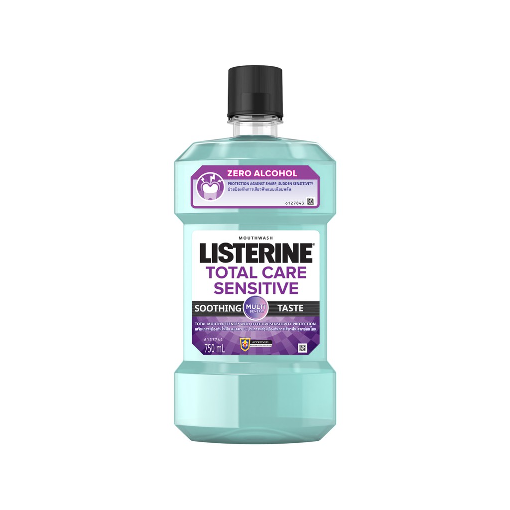 ภาพหน้าปกสินค้าลิสเตอรีน โทเทิลแคร์ เซนซิทีฟ 750 มล. Listerine Total Care Sensitive 750 ml จากร้าน listerine.official.store บน Shopee