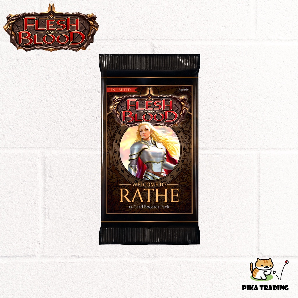 [Flesh and Blood] FAB - Welcome to Rathe Unlimited Booster Box (เฟลส ...