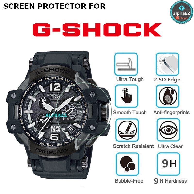 casio-g-shock-gpw-1000t-1a-gravity-master-series-9h-ฟิล์มกระจกนิรภัยกันรอยหน้าจอ-gpw-1000