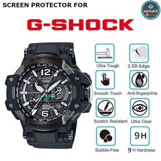 Casio G-Shock GPW-1000T-1A Gravity-Master Series 9H ฟิล์มกระจกนิรภัยกันรอยหน้าจอ GPW-1000