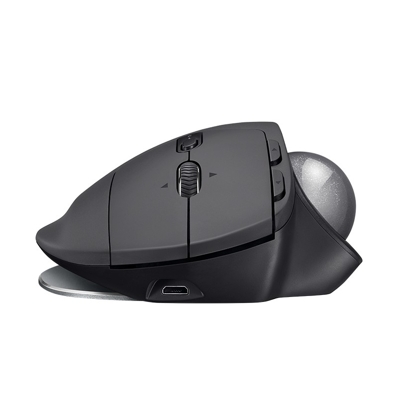 ภาพสินค้าLogitech MX Ergo Wireless Trackball Mouse(เมาส์ไร้สาย บลูทูธแทร็คบอล ลดความเมื่อยล้าตามหลัก ergonomic) จากร้าน mcwinner บน Shopee ภาพที่ 3