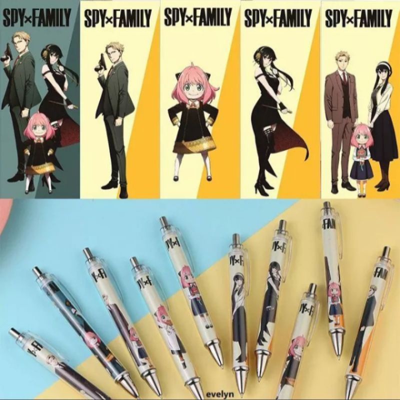 ปากกาอาเนีย-ดินสอกดอาเนีย-anime-anya-spy-x-family-pen-pincil