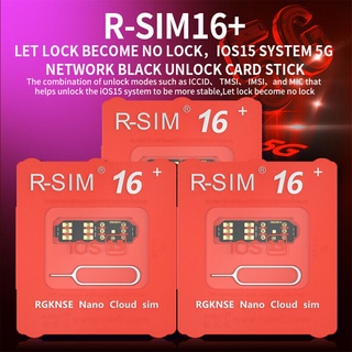 R-SIM 16+ Nano Unlock RSIM Card Fit for iPhone 13 mini 13 Pro XS MAX 8 IOS 15