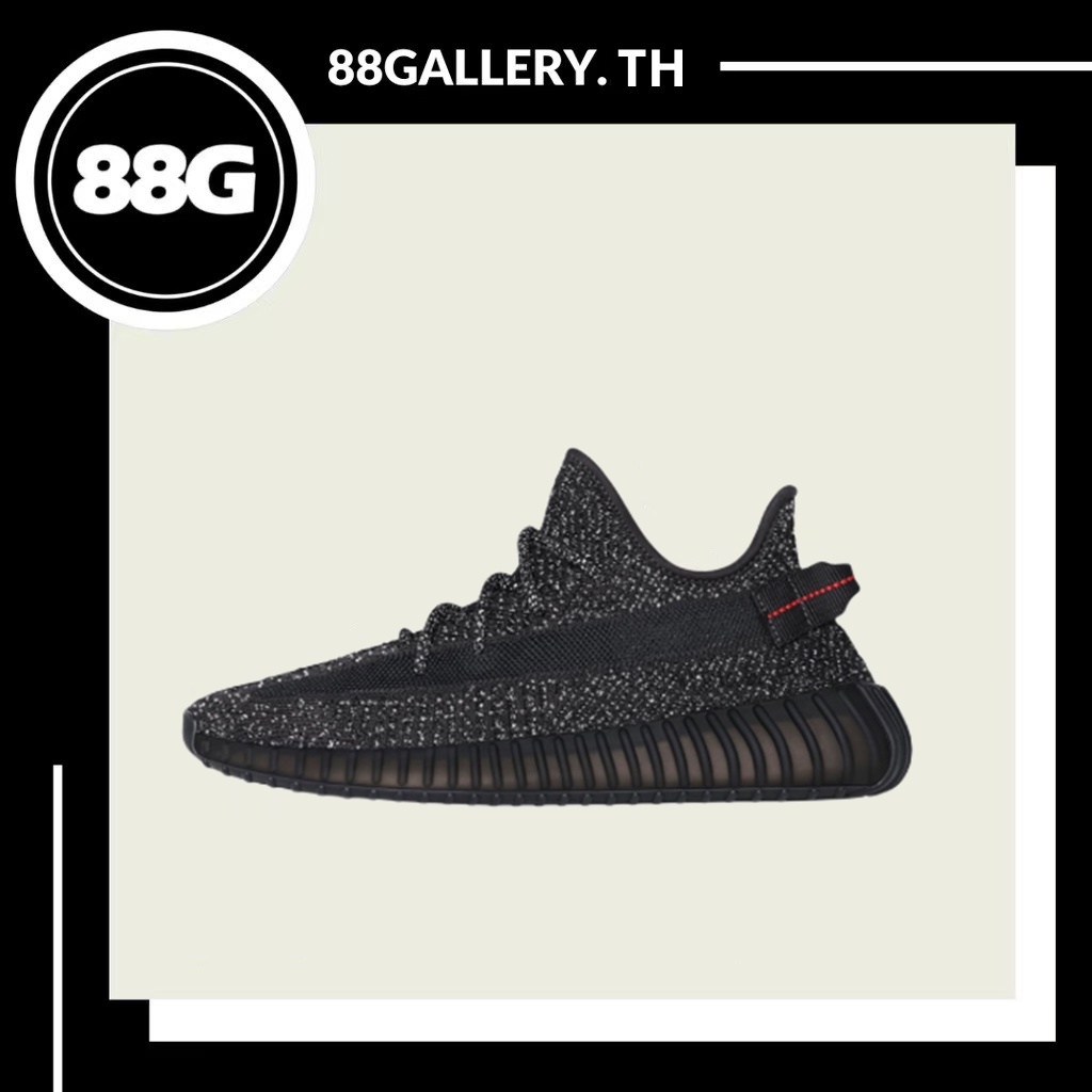 adidas-originals-yeezy-boost-350-v2-black-vamp-reflective-ของแท้