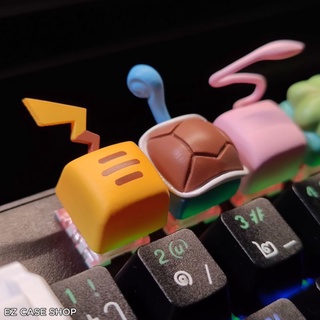 ภาพหน้าปกสินค้า[พร้อมส่งจากไทย] Pokemon Pikachu Keycap คีย์แคป ลายโปเกม่อน ที่เกี่ยวข้อง