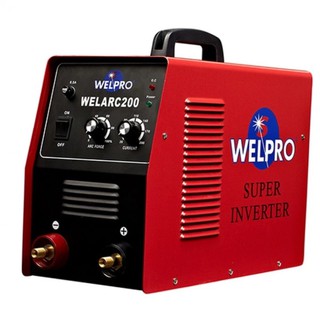 WELPRO เครื่องเชื่อมอินเวอร์เตอร์ รุ่น WELARC 200 (สีส้ม)