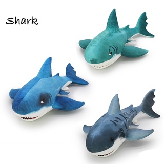 ตุ๊กตา ฉลาม / SHARK Blue Green Gray 60 ซ.ม.