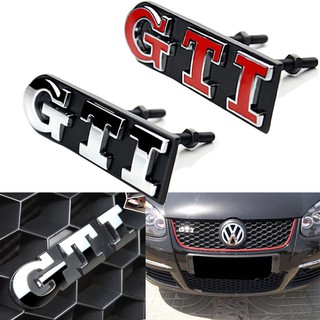 สติ๊กเกอร์ 3 d absi gti tdi 2 สีสําหรับ volkswagen golf