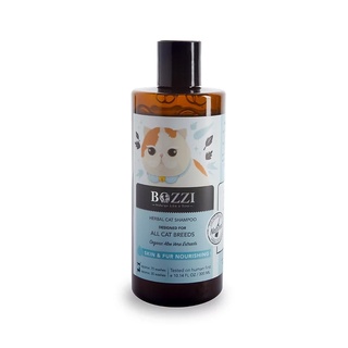 ภาพขนาดย่อของภาพหน้าปกสินค้าBOZZI Cat Natural Shampoo แชมพูสมุนไพร สำหรับแมวทุกสายพันธุ์ (300ml) จากร้าน organicpavilion บน Shopee