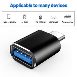 หัวแปลง USB 3.0 ประเภท C OTG อะแดปเตอร์ USB C ชายไปยัง Type-C/Micro USB Female Converter ไปยัง USB Converter