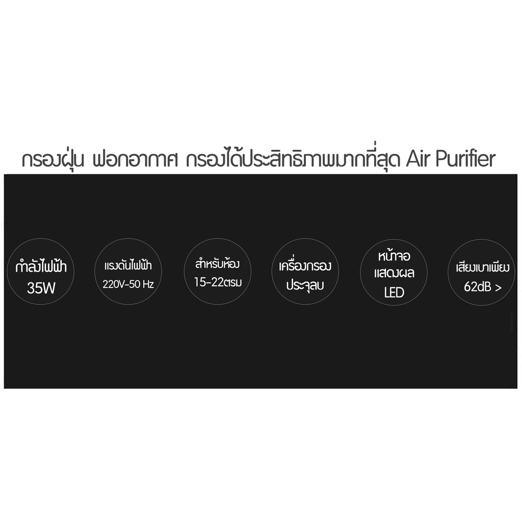 เครื่องฟอกอากาศ-air-purifier-กรองฝุ่น-pm2-5-เครื่องกรองประจุลบ-anion-purifier