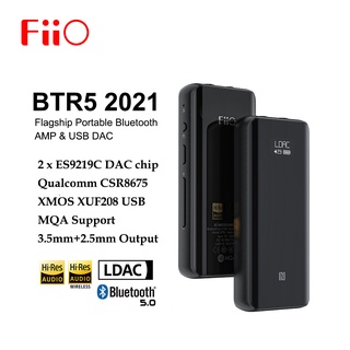 ภาพหน้าปกสินค้าFiiO BTR5 2021 Dual ES9219C Bluetooth 5.0 MQA AMP USB DAC Headphone Amplifier XMOS PCM 384 DSD256 3.5mm 2.5mm Output ที่เกี่ยวข้อง