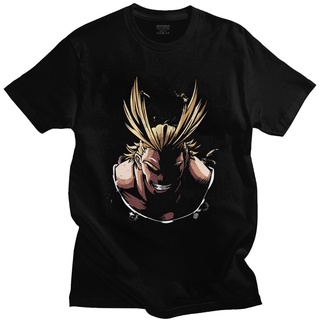 T-shirt  เสื้อยืดแขนสั้น ผ้าฝ้าย พิมพ์ลายการ์ตูนอนิเมะ My Hero Academia แฟชั่นฤดูร้อน สไตล์ญี่ปุ่น สําหรับผู้ชายS-5XL