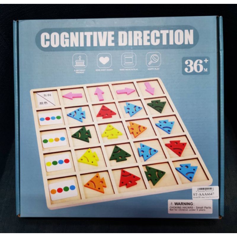 cognitive-direction-colours-direction-เกมแทนค่าทิศทาง-coding-game