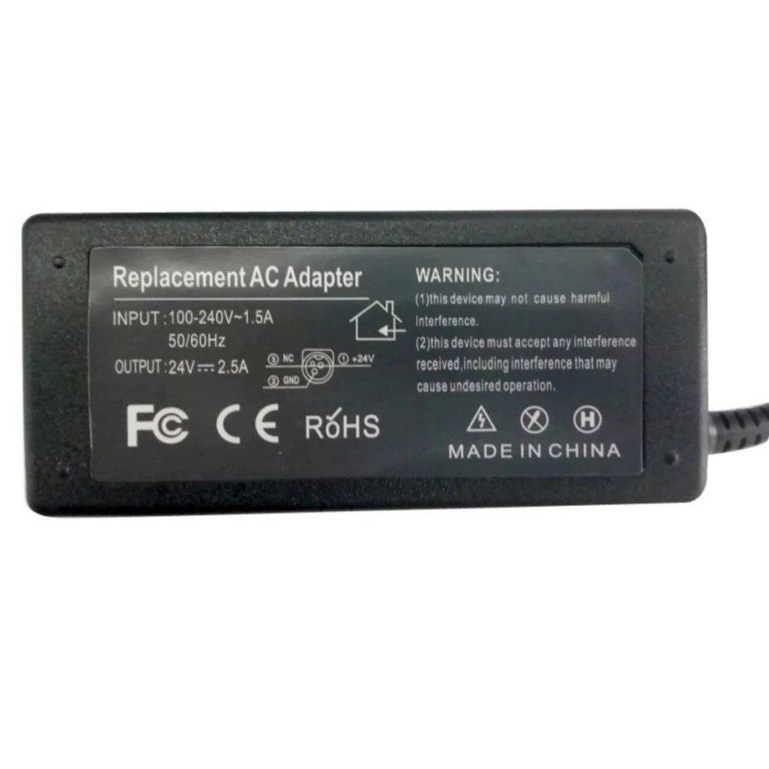 ac-adapter-power-supply-24v-2-5a-3a-3pin-60w-ใช้กับ-เครื่องพิมพ์ใบเสร็จ-pos-slip-printer-ทุกรุ่น-ทุกยี่ห้อ