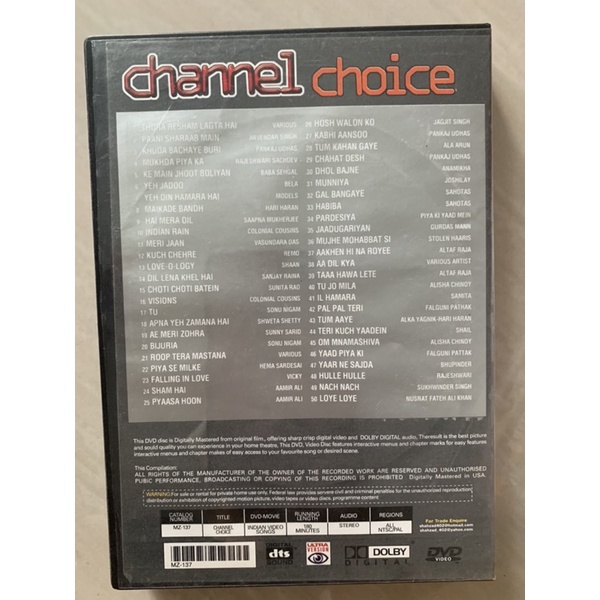 dvd-เพลงอินเดีย-v-channel-choice