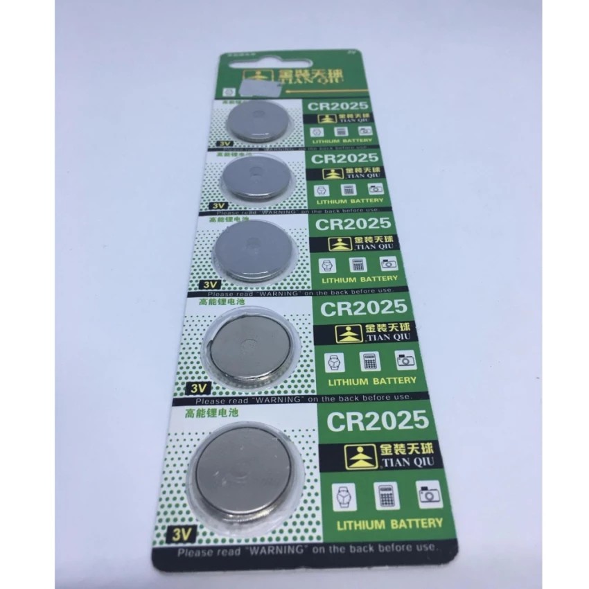 ถ่านกระดุม-ถ่านลิเธียมแมงกานีส-lithium-battery-cr2025-3v