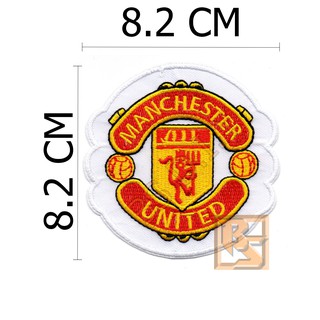 ตัวติดเสื้อ ตัวรีดเสื้อ อาร์ม Armpatch งานปักผ้า Manchester United แมนยู แมนเชสเตอร์ ยูไนเต็ด แบบ2