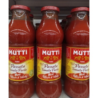 Mutti Passata Tomoto Puree🍅🍅🍅เนื้อมะเขือเทศบดละเอียด