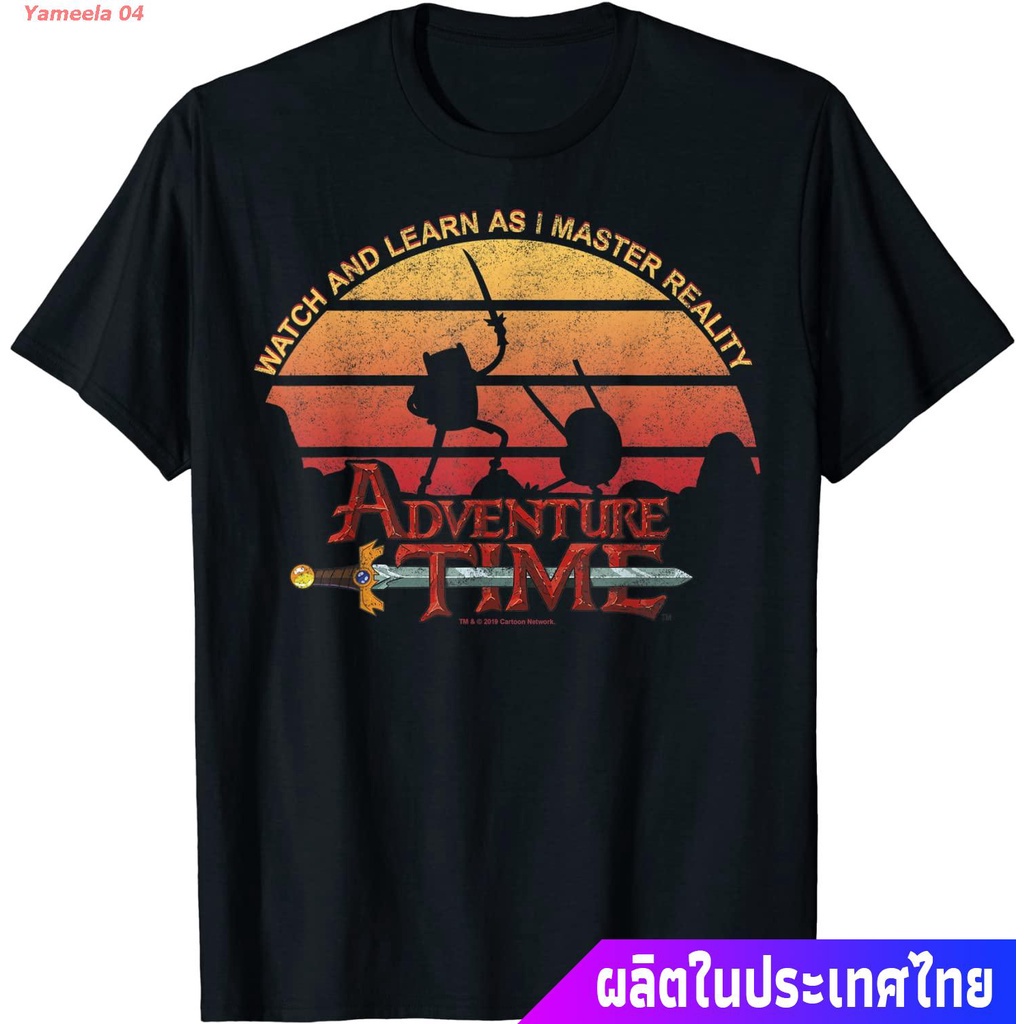 เสื้อยืดแขนสั้น-คอกลม-ผ้าฝ้ายแท้-พิมพ์ลายการ์ตูน-adventure-time-adventure-time-adventure-time-adventure-time-adventuren