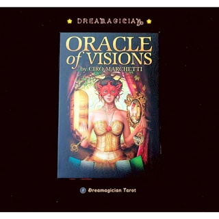 Oracle of Visions ไพ่ออราเคิลแท้ลดราคา ไพ่ออราเคิล ไพ่ยิปซี ไพ่ทาโร่ต์ Tarot Oracle Card Deck