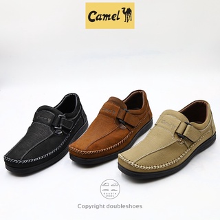 ภาพหน้าปกสินค้าCamel รองเท้าคัทชู หนังแท้ หนังลายช้าง พื้นนุ่ม เย็บพื้น รุ่น CM110 ไซส์ 40-45 ที่เกี่ยวข้อง