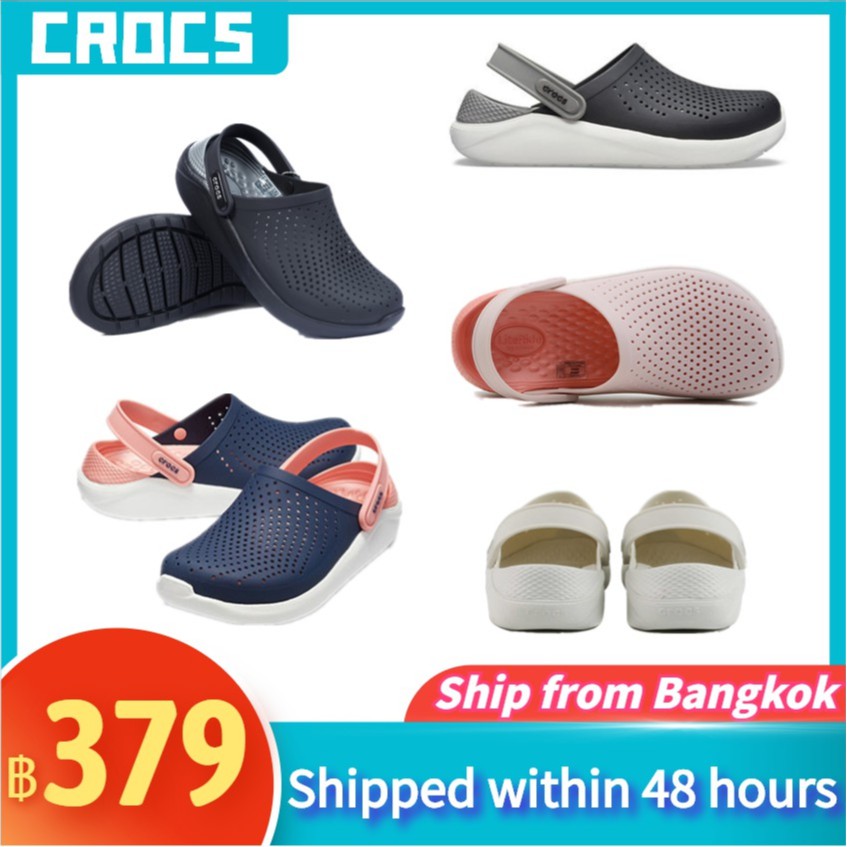 รูปภาพของส่งจากกรุงเทพ Crocs LiteRide Clog แท้ หิ้วนอก ถูกกว่าshop Crocs Literide Clog Unisex Basic Crocs shoesลองเช็คราคา