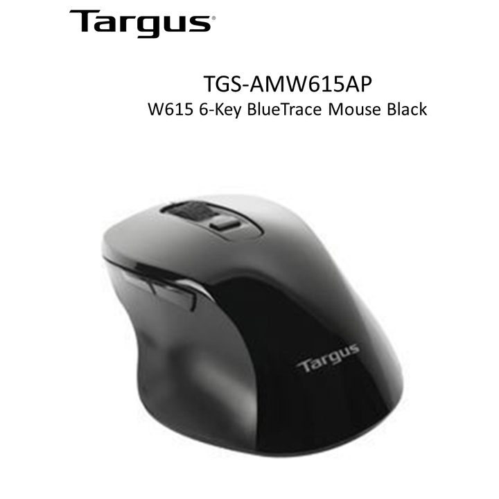 Targus W615 6-Key BlueTrace Mouse Black TGS-AMW615AP | Shopee Thailand