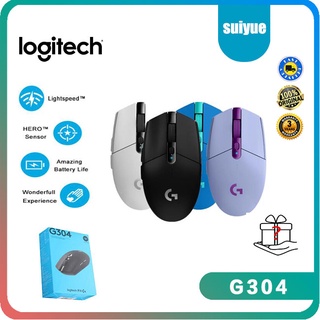 สินค้า Logitech G304 Lightspeed Wireless Gaming Mouse With Hero 12K Sensor  (เมาส์เกมมิ่งไร้สาย)