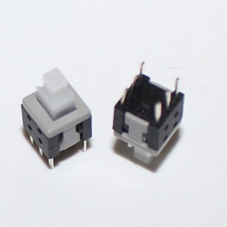 Push Switch Lock สวิตซ์ กดติดกดดับ 6 ขา 4 ขนาด (Lock)