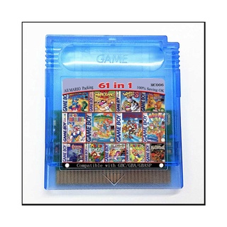 สินค้า 61 In 1 ตลับสีเกมบอย (รถเข็นสําหรับเกมบอย, Gbc) หรือ 108 เกมใน 1