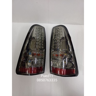 ไฟท้าย ไฟท้ายแต่ง ISUZU D-MAX DMAX ดีแมค 2006 2007 2008 2009 2010 2011 Smoke สโมก LED