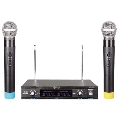 ionyx-mc-06-wireless-microphone-dual-channal-professional-ไมค์ลอยคู่-by-compro