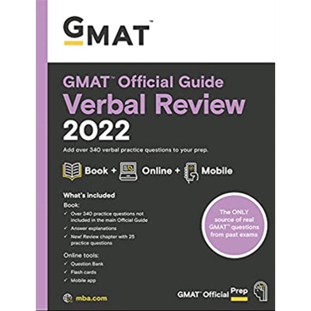 หนังสือภาษาอังกฤษ-gmat-official-guide-verbal-review-2021-book-online-question-bank-book-online