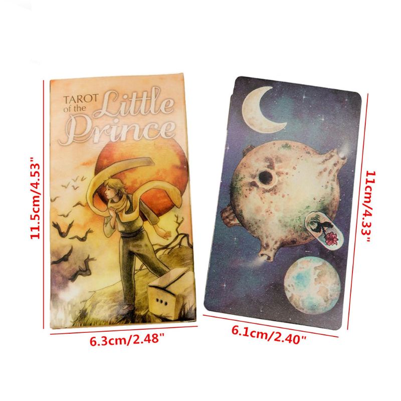 fol-การ์ดเกมส์-tarot-of-the-little-prince-78-deck-สําหรับเล่นเกมส์