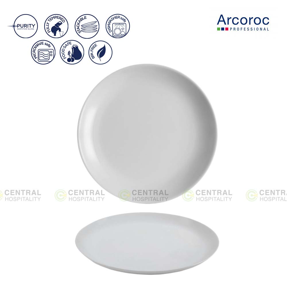 เเพ็คคู่-arcoroc-จานข้าว-จานราดหน้า-จานเเบน-opal-diwali-dinner-flat-plate-27-cm-gar78