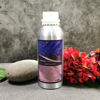 BYSPA น้ำมันนวดตัวอโรมา Aroma massage Oil กลิ่น ลาเวนเดอร์ Lavender 1,000 ml.