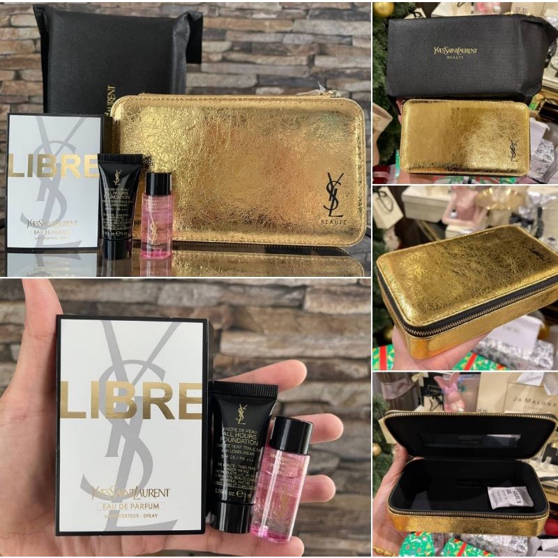 แท้-ysl-ใหม่ล่าสุด-ysl-set-4-ชิ้น-รวมกระเป๋า