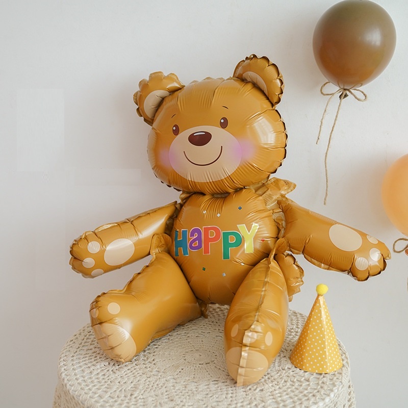 ลูกโป่งหมี-happy-bear-ลูกโป่งวาเลนไทน์